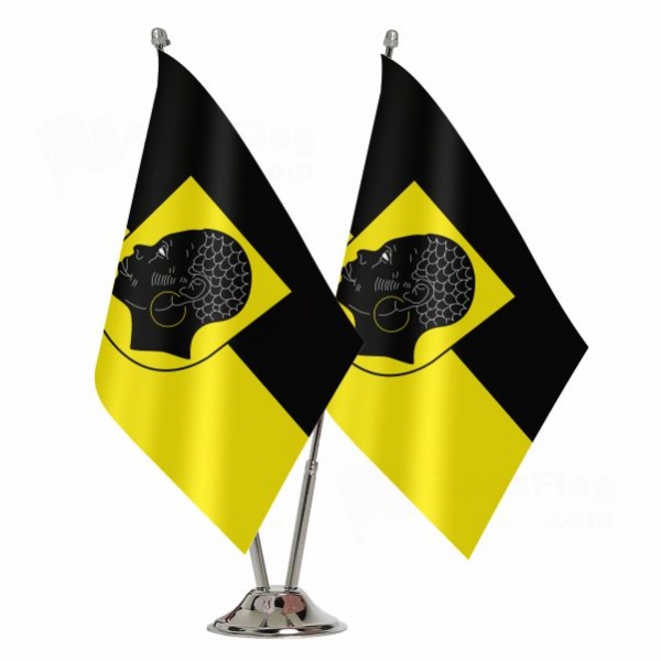 Coburg 2 Table Flags