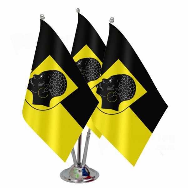 Coburg Triple Table Flag