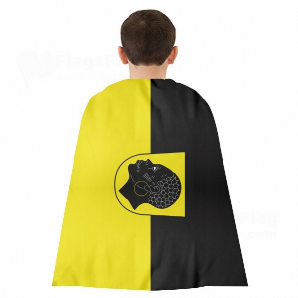 Coburg Woven Fabric Cloak Digital Printing