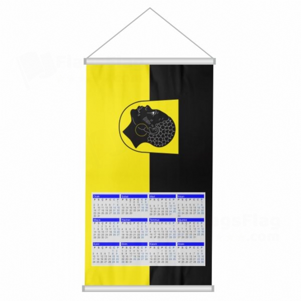 Coburg Woven Fabric Digital Printing Calendar