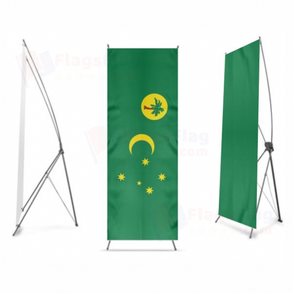Cocos Keeling Islands Digital Print X Banner