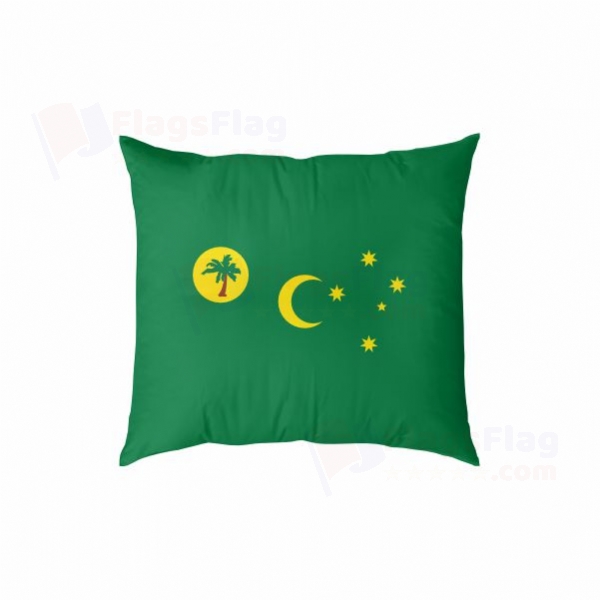 Cocos Keeling Islands Digital Printed Pillow Cover