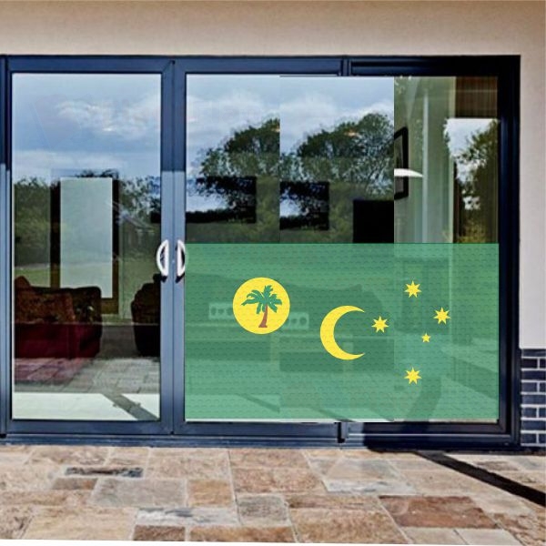 Cocos Keeling Islands Glass Film Cocos Keeling Islands One Way Vision Printing