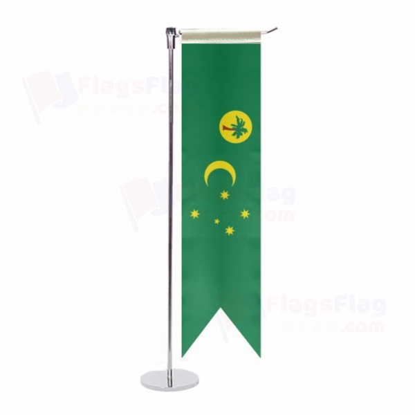 Cocos Keeling Islands L Table Flag