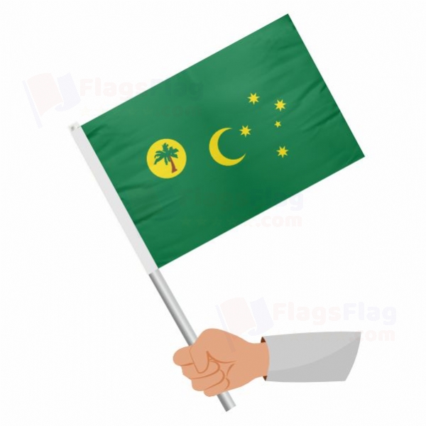 Cocos Keeling Islands Stick Flag