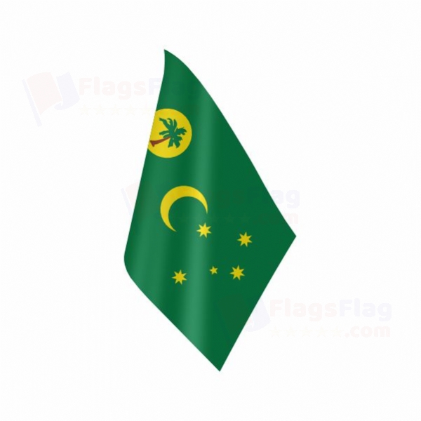 Cocos Keeling Islands Table Flag