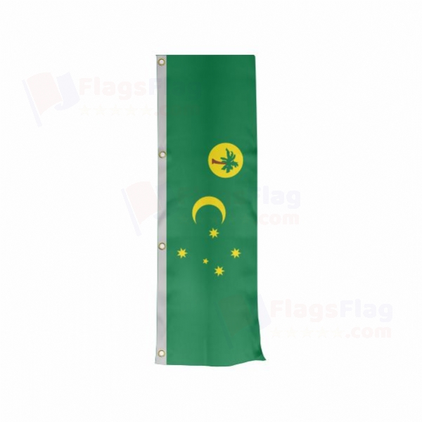 Cocos Keeling Islands Vertically Raised Flags