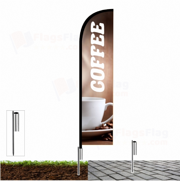 Coffee Beach Flag