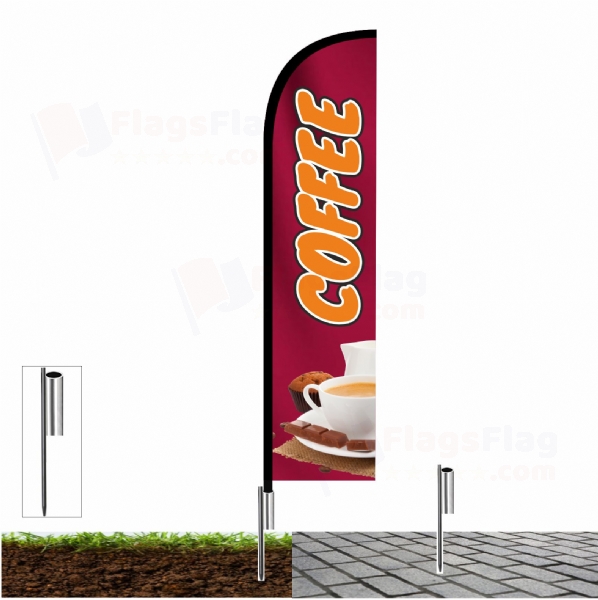 Coffee Sail Flags