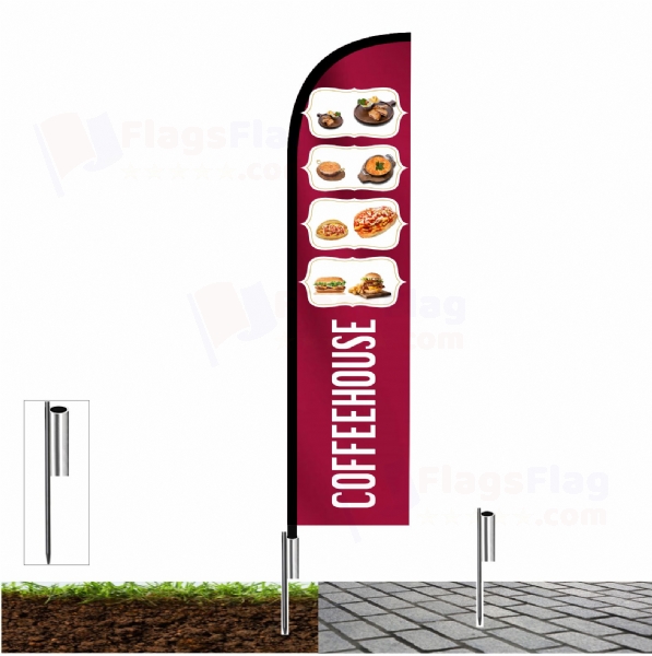 Coffeehouse Sail Flags