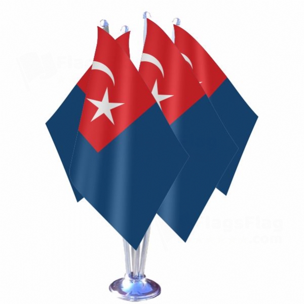 Cohar Quadruple Table Flag