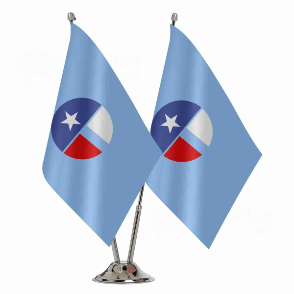 Collin County Texas Binary Table Flag