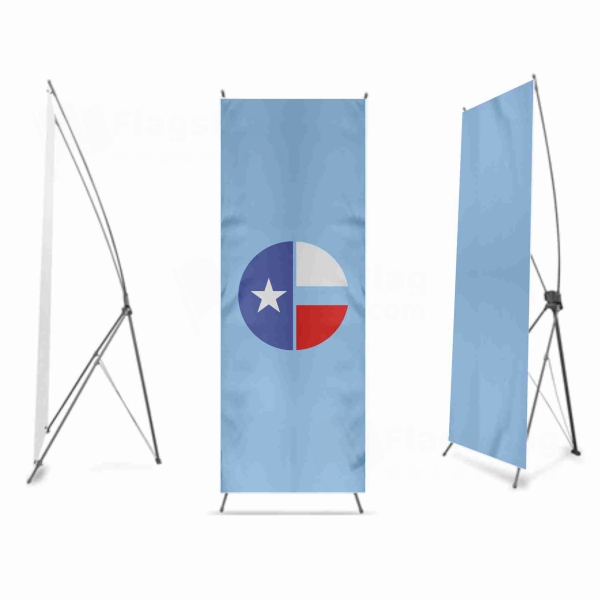 Collin County Texas Digital Print X Banner