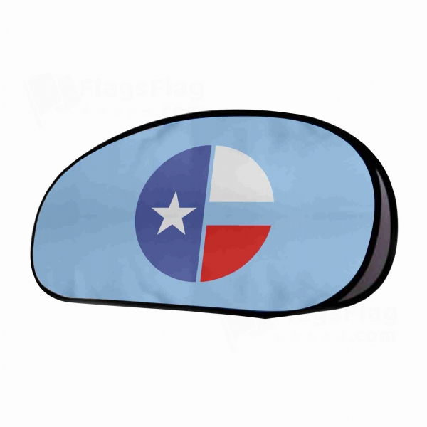 Collin County Texas Horizontal Fabric Banner Display Stands