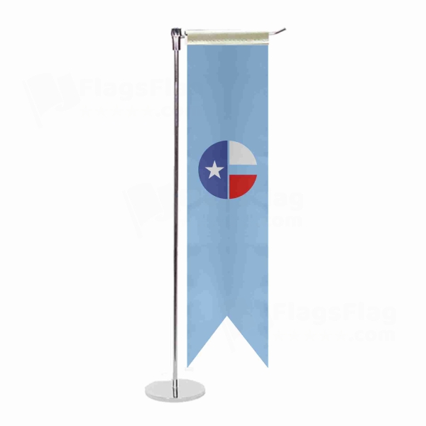 Collin County Texas L Table Flag