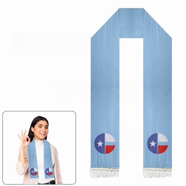 Collin County Texas Scarf Digital Printing
