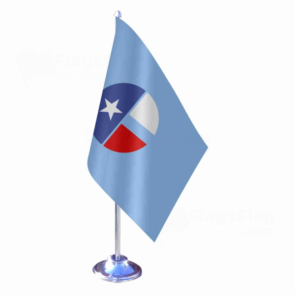 Collin County Texas Single Table Flag