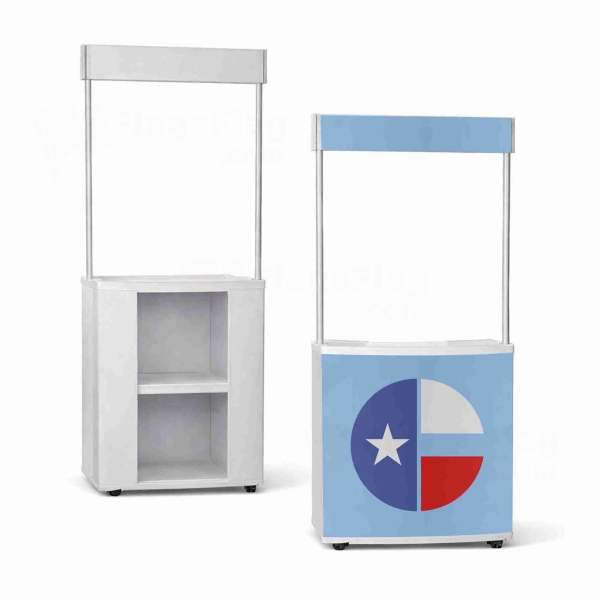 Collin County Texas Square Promotion Stand