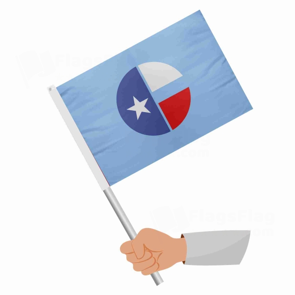 Collin County Texas Stick Flag
