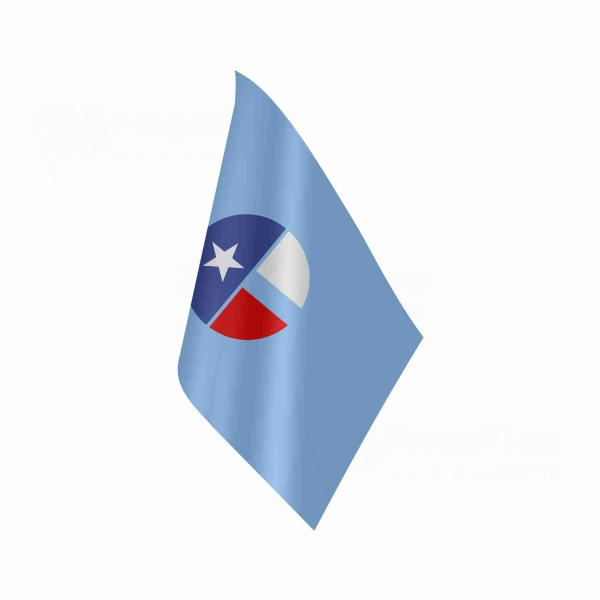 Collin County Texas Table Flag