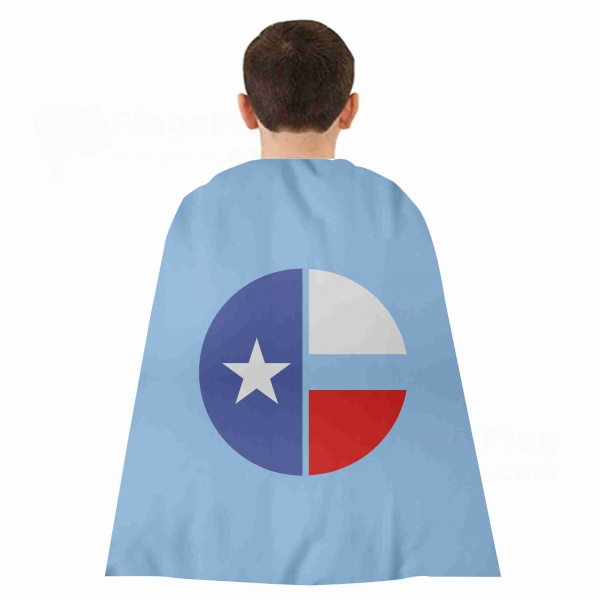 Collin County Texas Woven Fabric Cloak Digital Printing