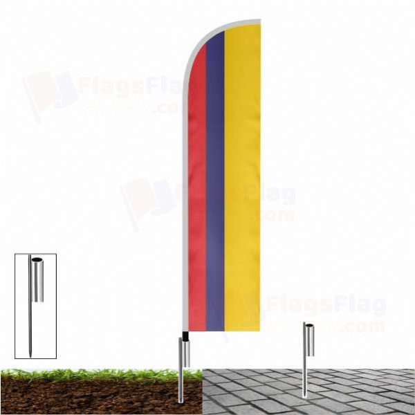 Colombia Beach Flags Colombia Sailing Flags