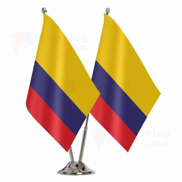 Colombia Binary Table Flag
