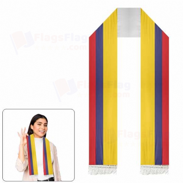 Colombia Scarf Digital Printing