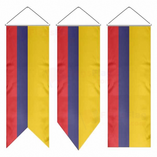 Colombia Swallowtail Flags