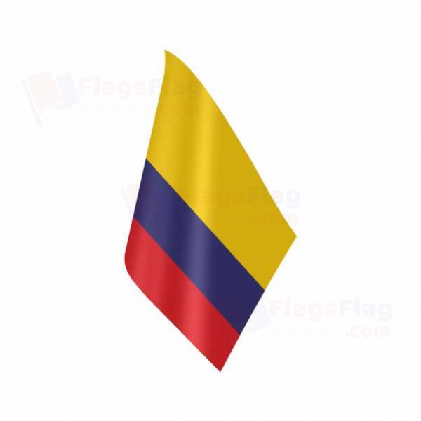 Colombia Table Flag