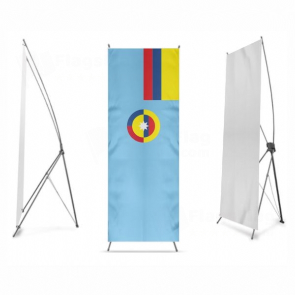 Colombian Air Force Digital Print X Banner