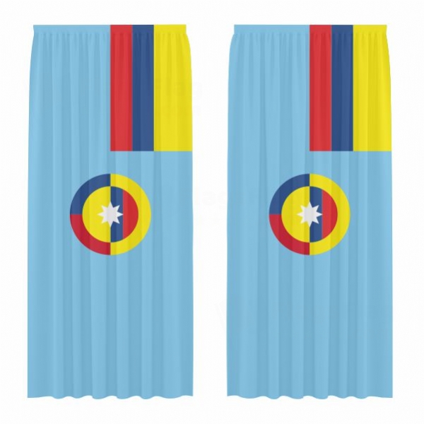 Colombian Air Force Digital Printed Curtains