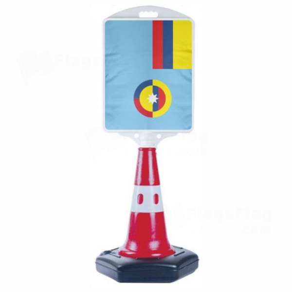 Colombian Air Force Small Size Road Bollard