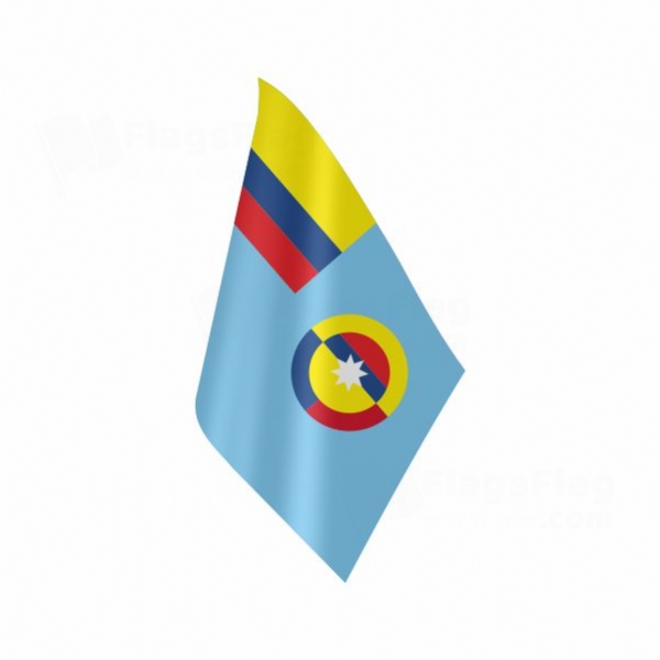 Colombian Air Force Table Flag