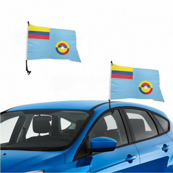 Colombian Air Force Vehicle Convoy Flag
