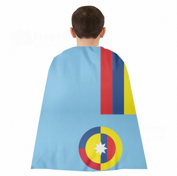 Colombian Air Force Woven Fabric Cloak Digital Printing