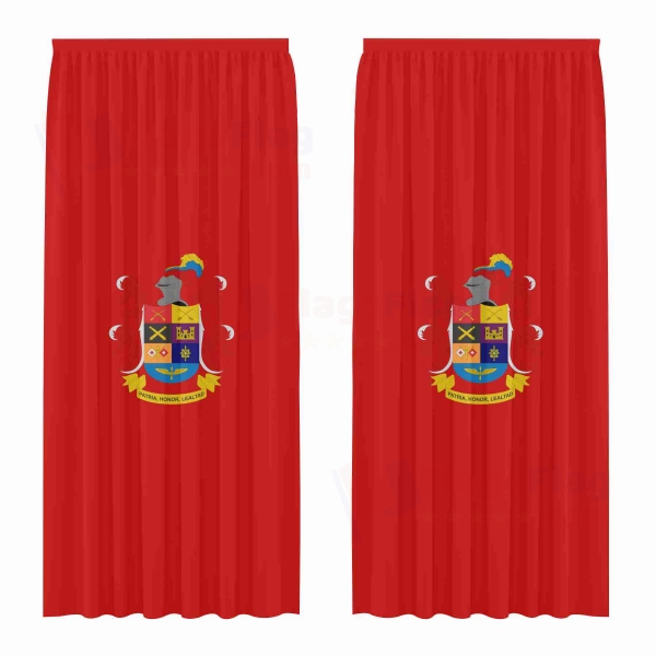Colombian Army Digital Printed Curtains