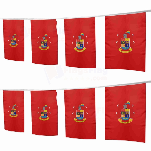 Colombian Army Square String Flags