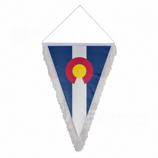 Colorado Triangle Fringed Streamers