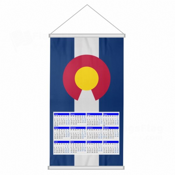 Colorado Woven Fabric Digital Printing Calendar