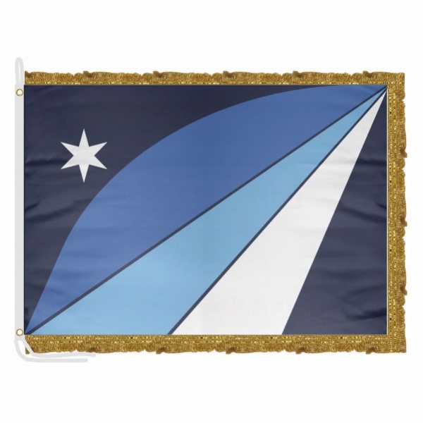 Columbia Satin Office Flag