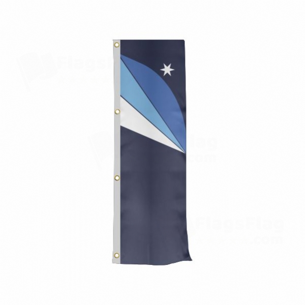 Columbia Vertically Raised Flags