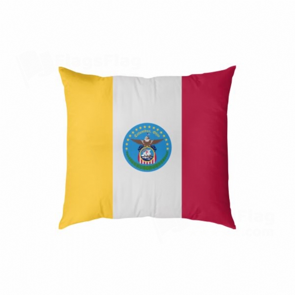Columbus Ohio Digital Printed Pillow Cover