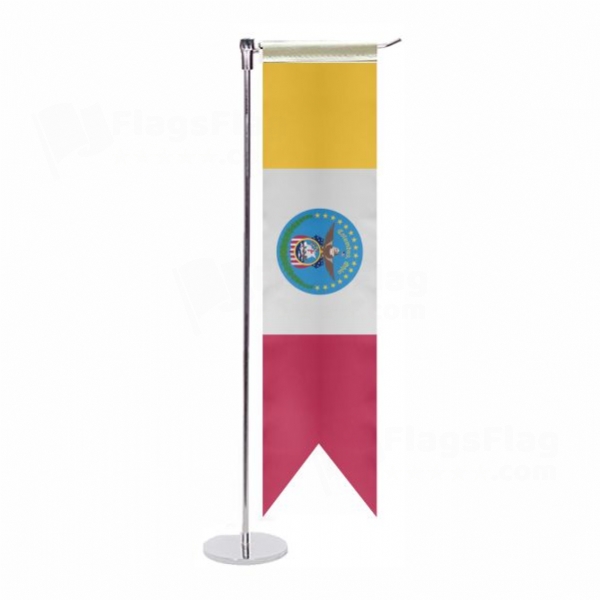 Columbus Ohio L Table Flag