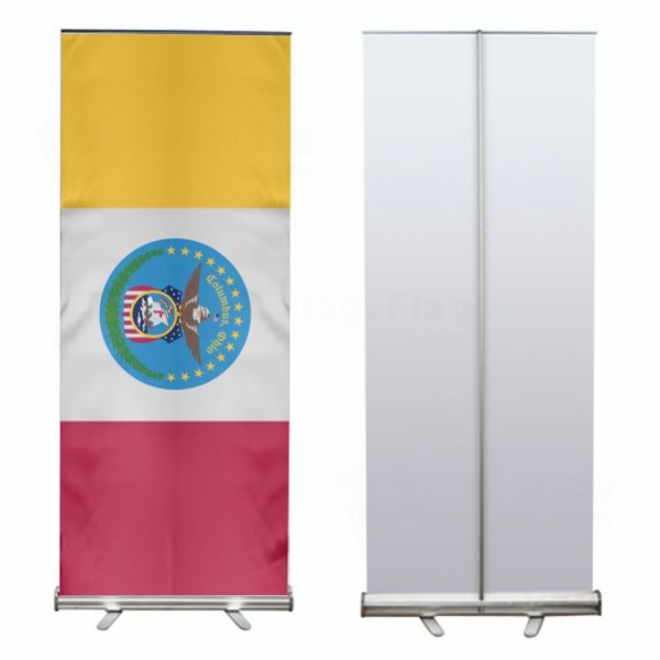 Columbus Ohio Roll Up Banner