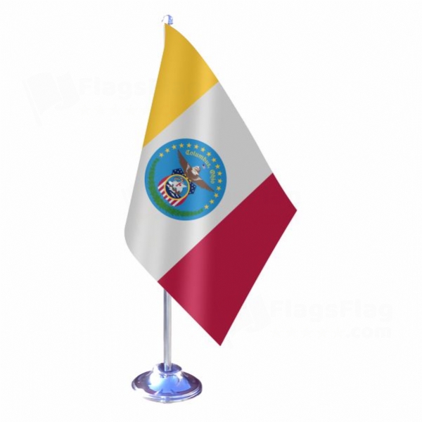 Columbus Ohio Single Table Flag