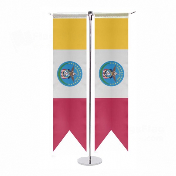 Columbus Ohio T Table Flags