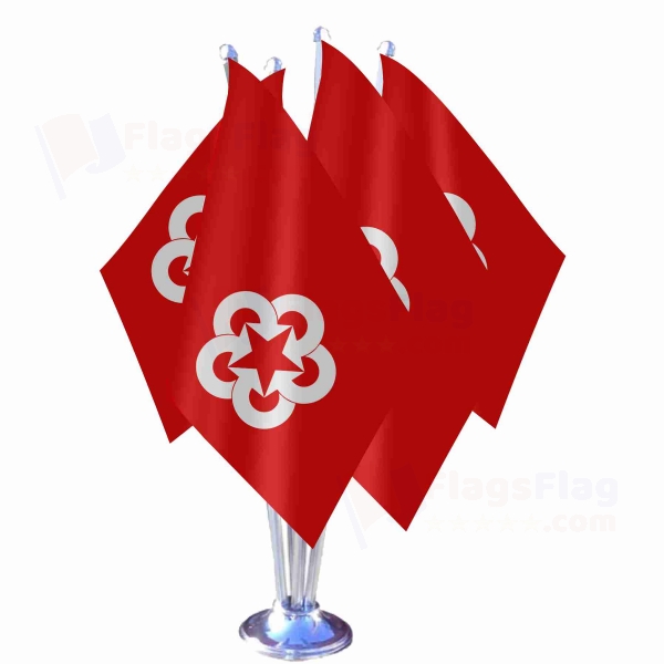 Comecon Quadruple Table Flag
