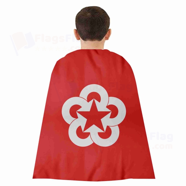 Comecon Woven Fabric Cloak Digital Printing