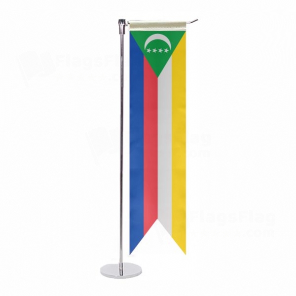 Comoros L Table Flag